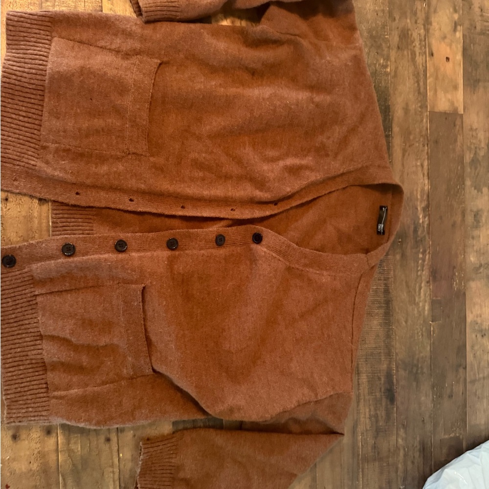 Cozy Brown Cardigan Sweater